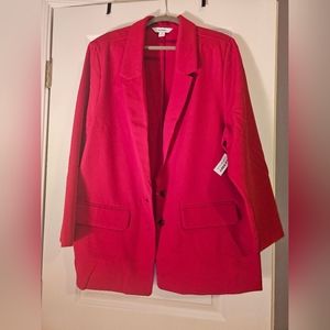 Red Old Navy Blazer, XXL